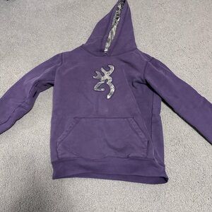 Browning Purple Hoodie